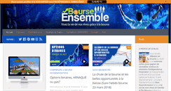 Desktop Screenshot of bourseensemble.com